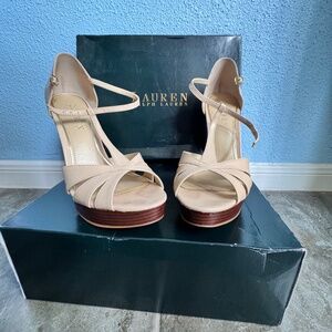 Lauren Ralph Lauren Freida Stilleto Heels. 6.5 B